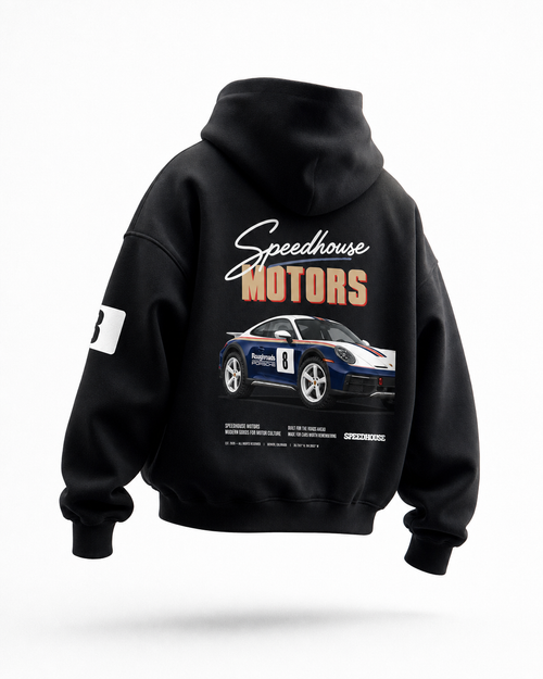 Blue Rallye Dakar Oversize Hoodie