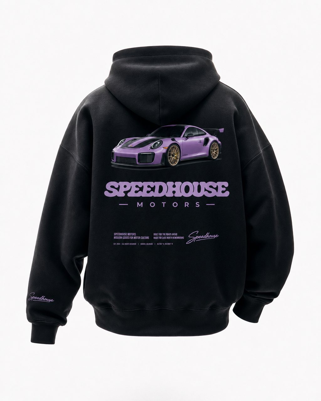 Viola Purple GT2RS Oversize Hoodie