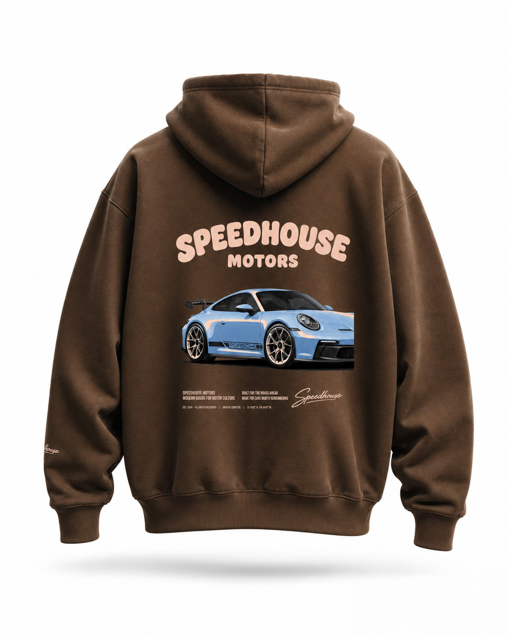 Gulf Blue GT3 Oversize Hoodie
