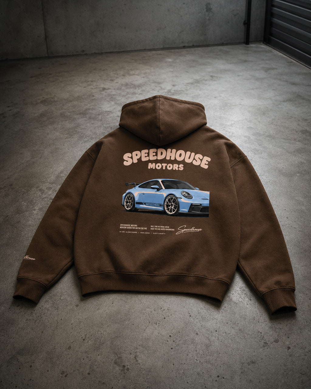 Gulf Blue GT3 Oversize Hoodie