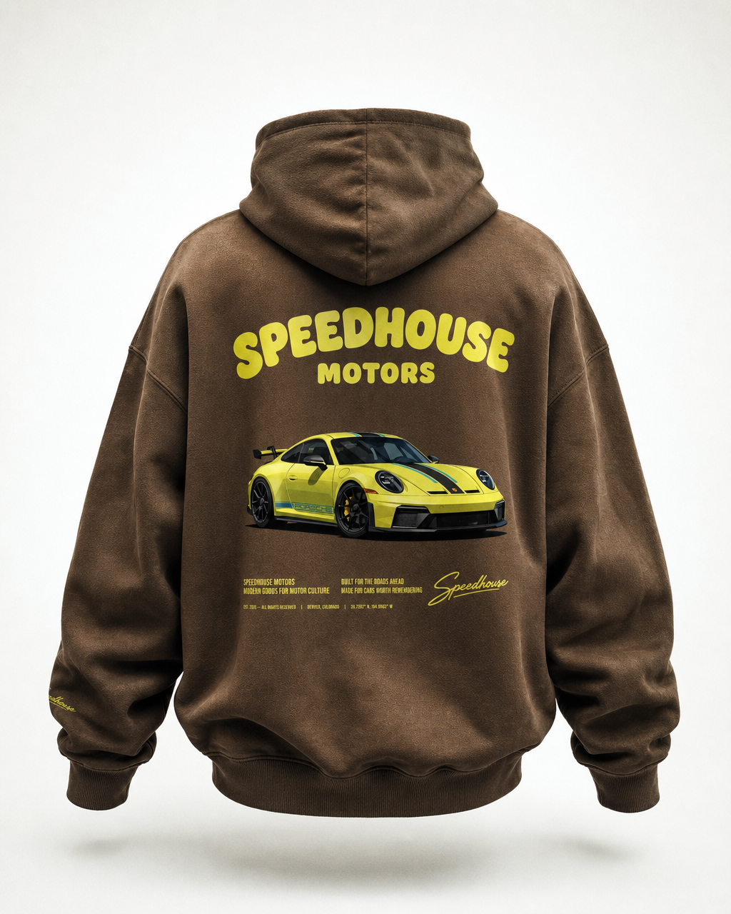 Cartagena Yellow GT3 Oversize Hoodie