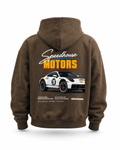 White Rallye Dakar Oversize Hoodie