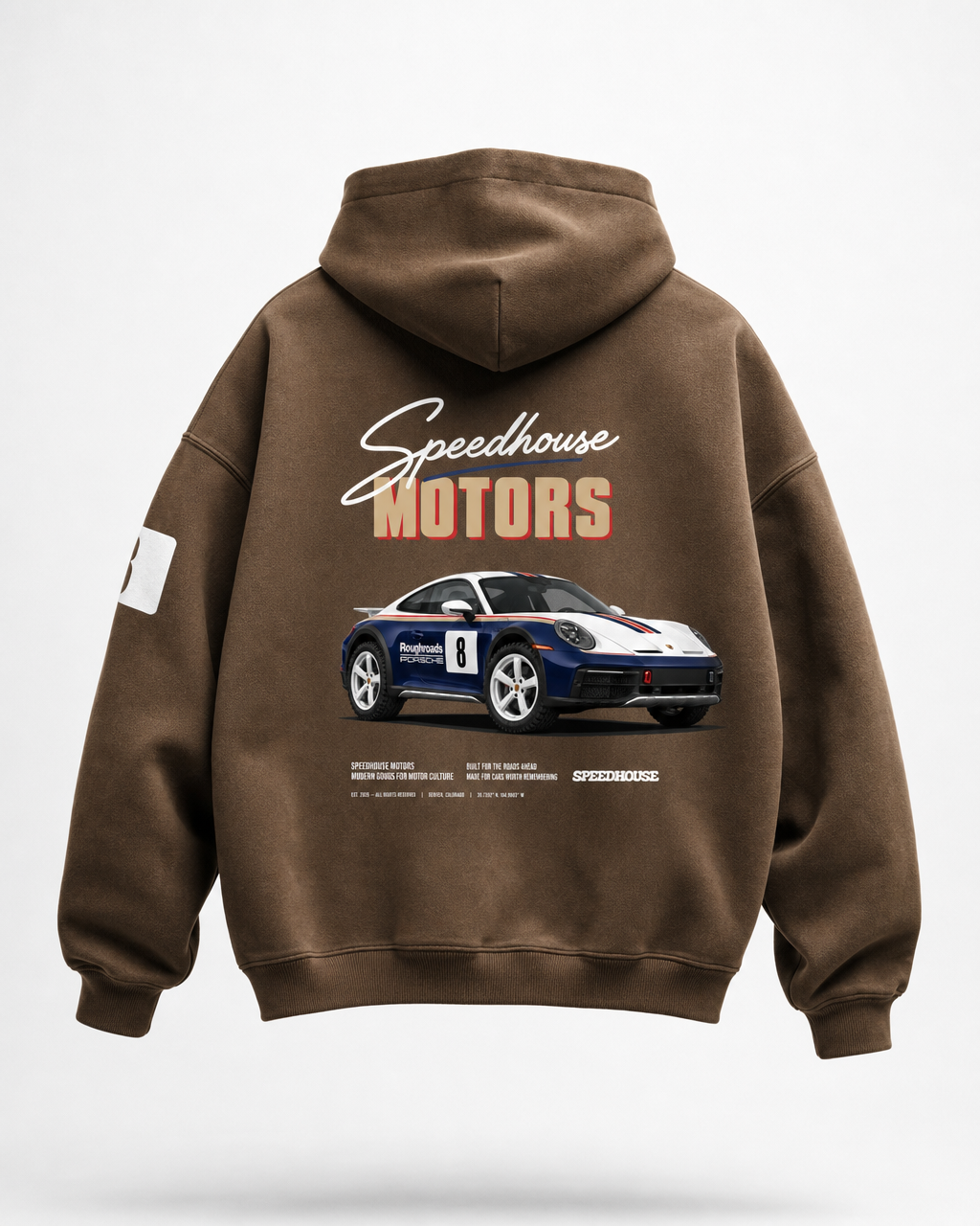 Blue Rallye Dakar Oversize Hoodie