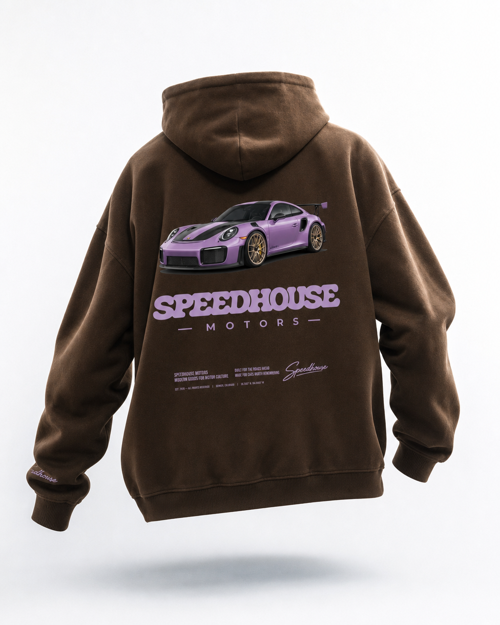 Viola Purple GT2RS Oversize Hoodie