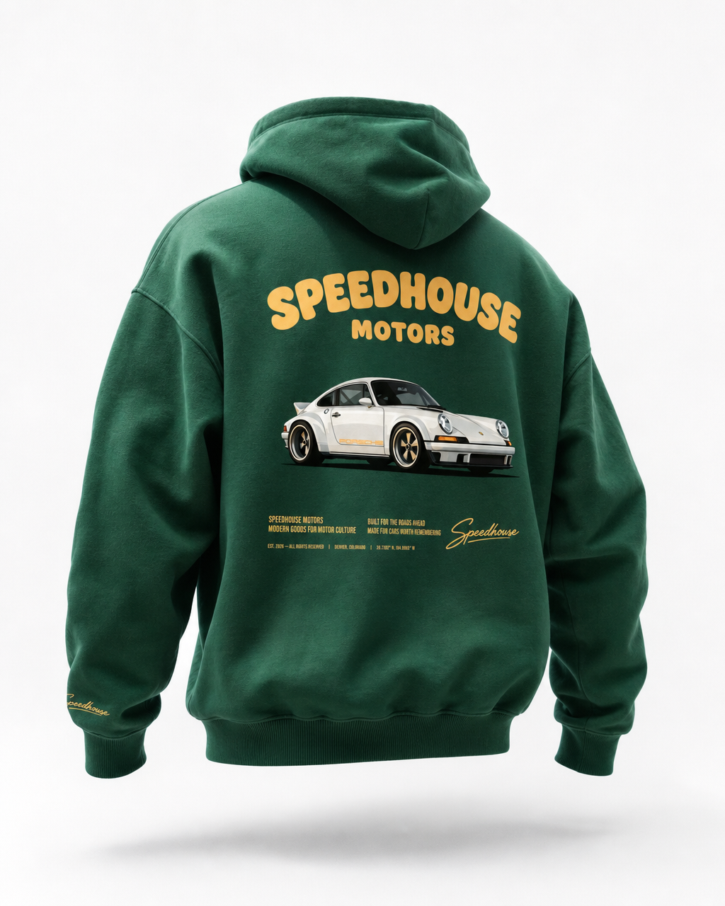 White Singer 911 Oversize Hoodie