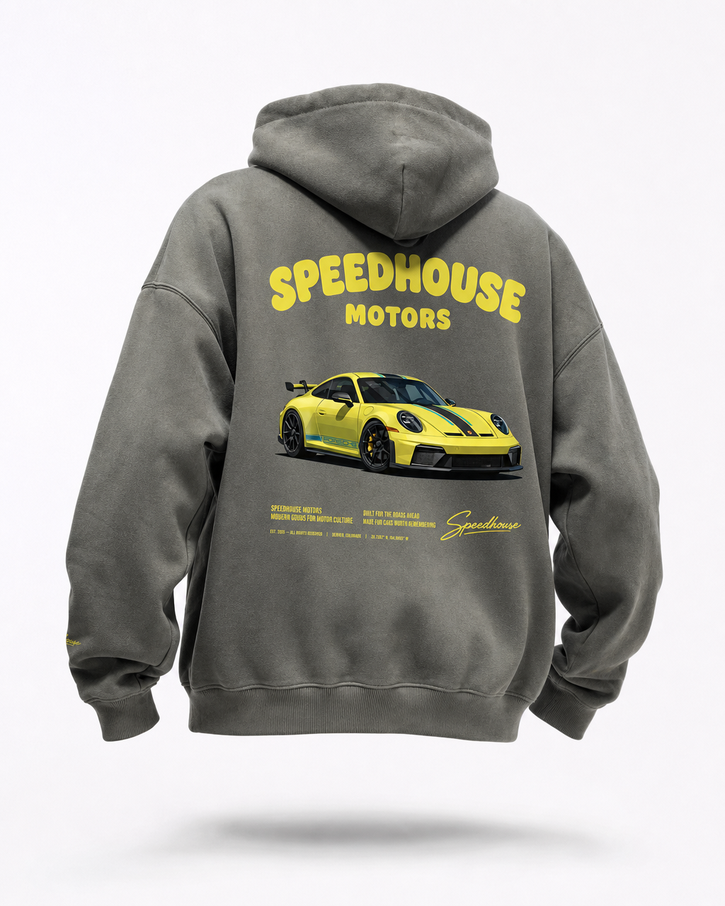 Cartagena Yellow GT3 Oversize Hoodie