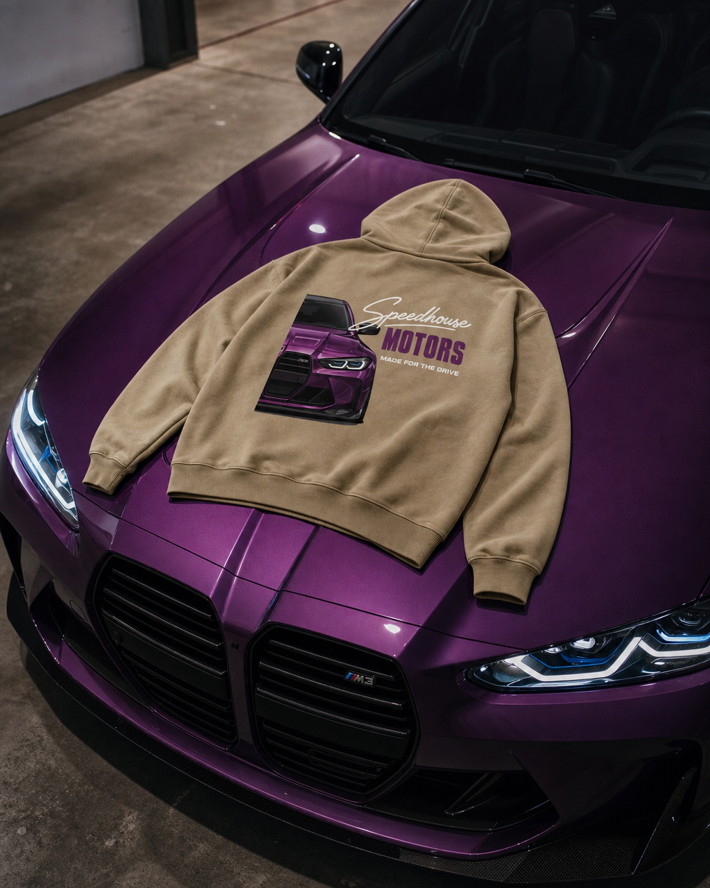 Twilight Purple M3 Oversize Hoodie