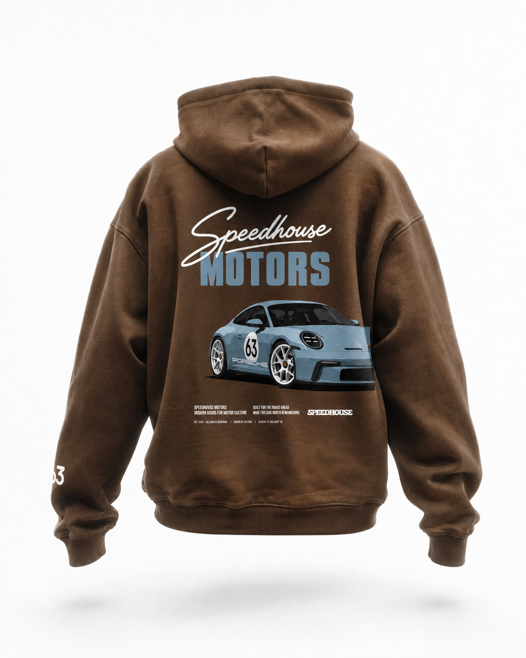 Shore Blue 911 ST Oversize Hoodie