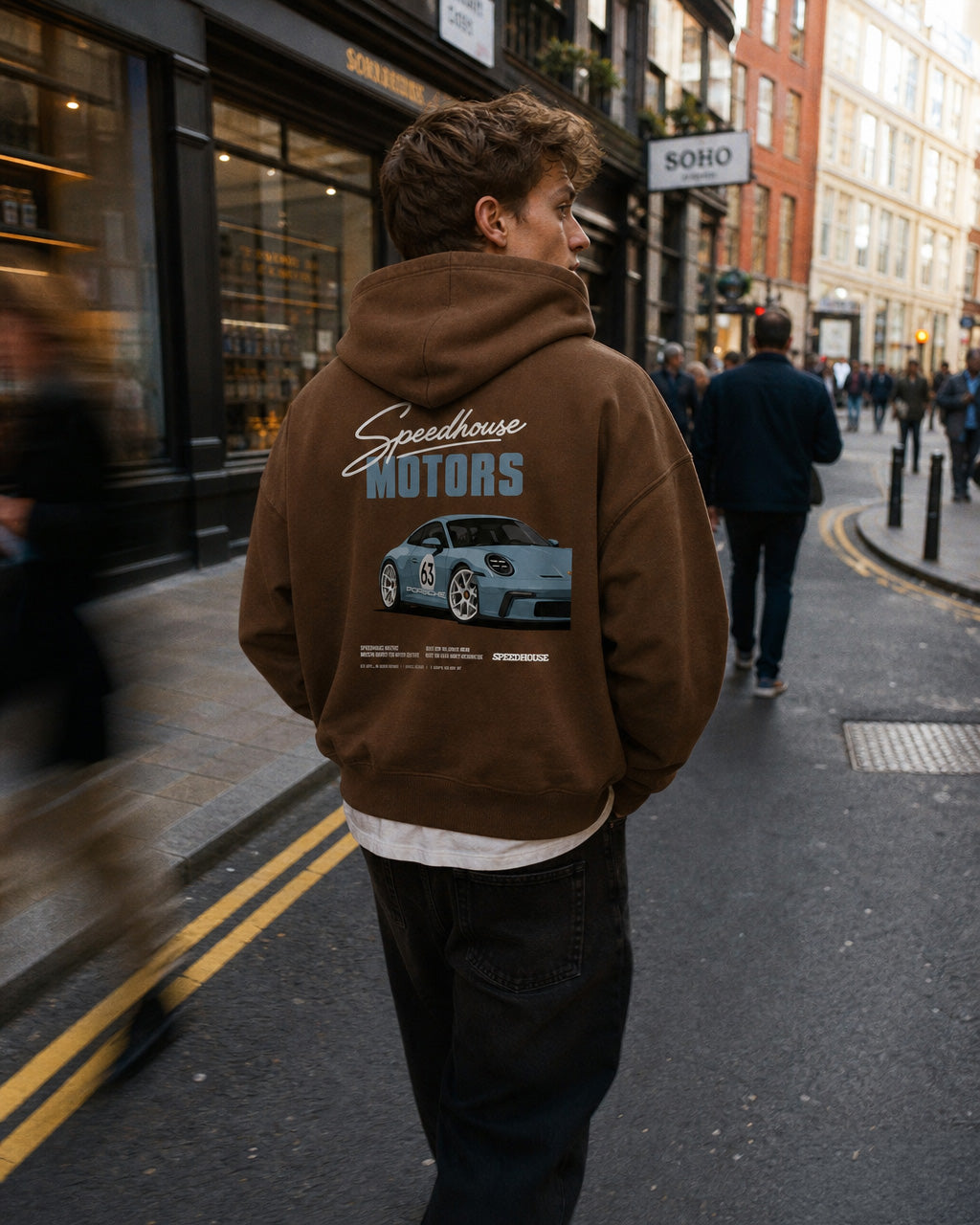 Shore Blue 911 ST Oversize Hoodie