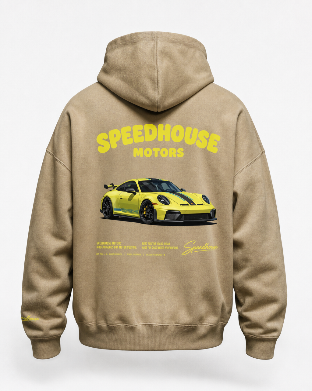 Cartagena Yellow GT3 Oversize Hoodie
