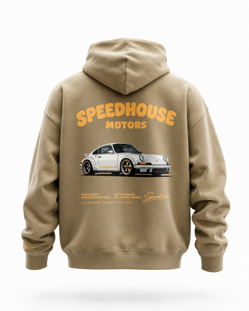 White Singer 911 Oversize Hoodie